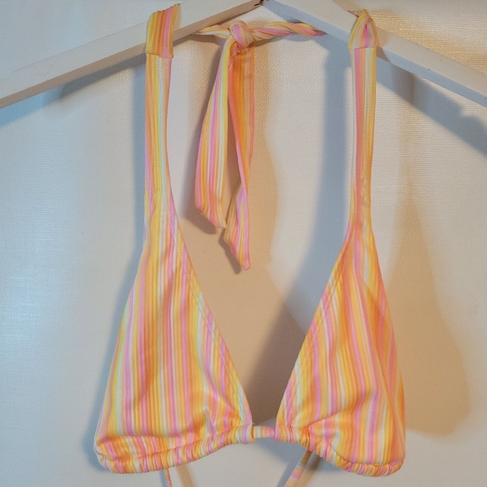 Wild Fable Multicolor Striped Bikini Top - Picture 3 of 10
